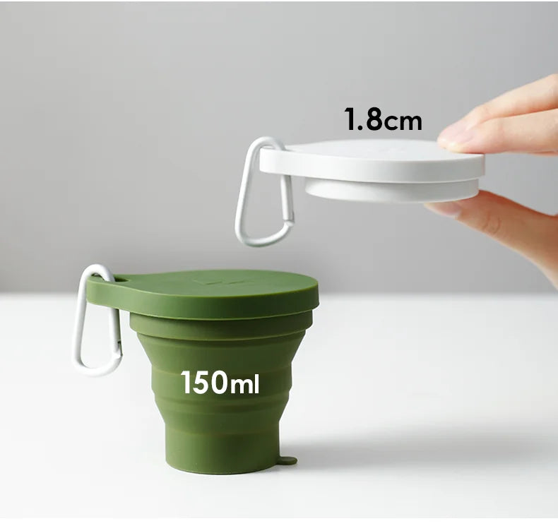 Portable Silicone Pop up Cup