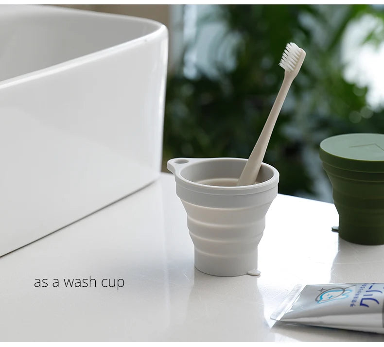 Portable Silicone Pop up Cup