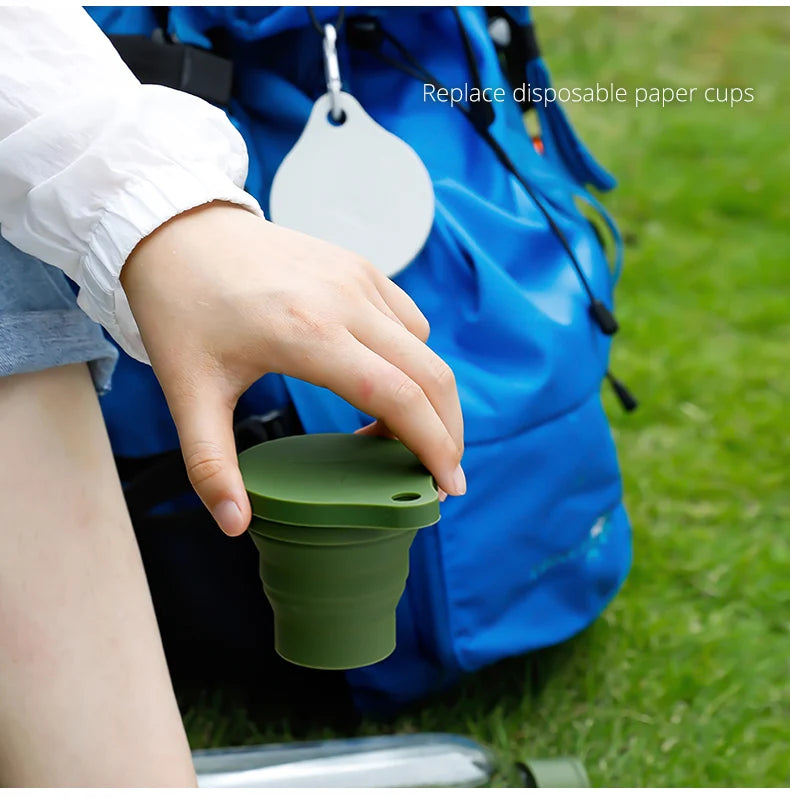 Portable Silicone Pop up Cup