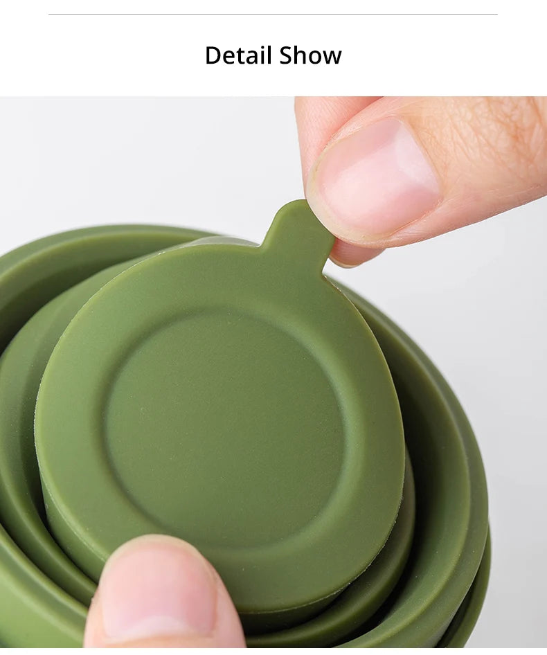 Portable Silicone Pop up Cup