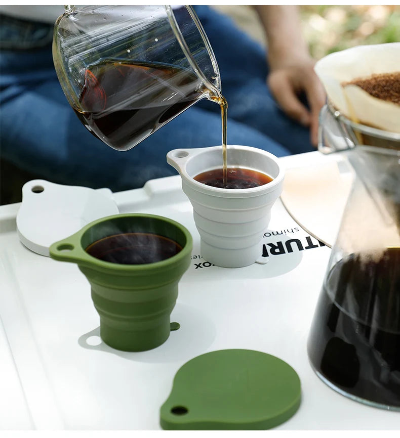 Portable Silicone Pop up Cup