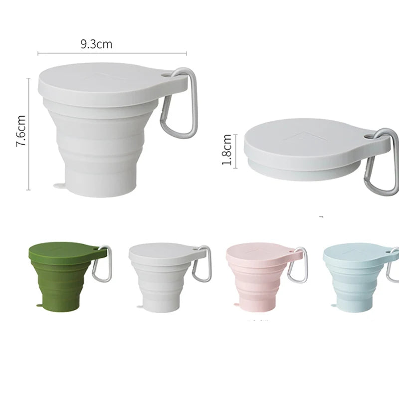 Portable Silicone Pop up Cup