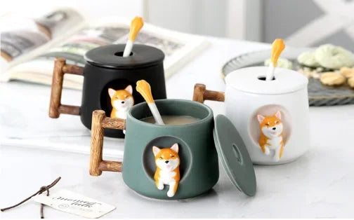 Cute 3D Shiba Inu Quality Mug