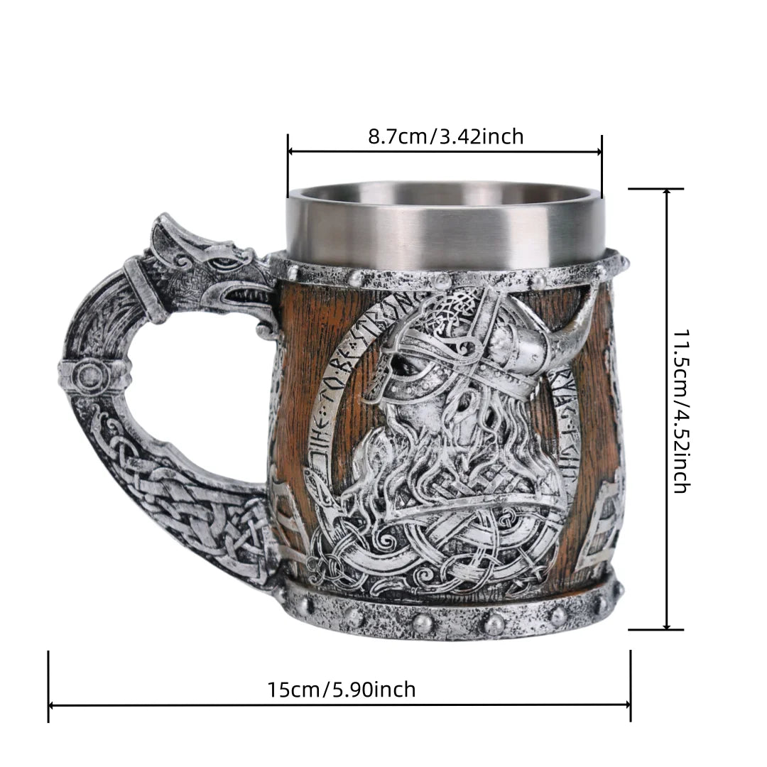Valhalla Viking Stainless Steel Tankard