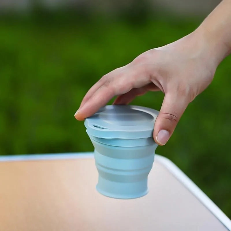 Portable Silicone Pop up Cup