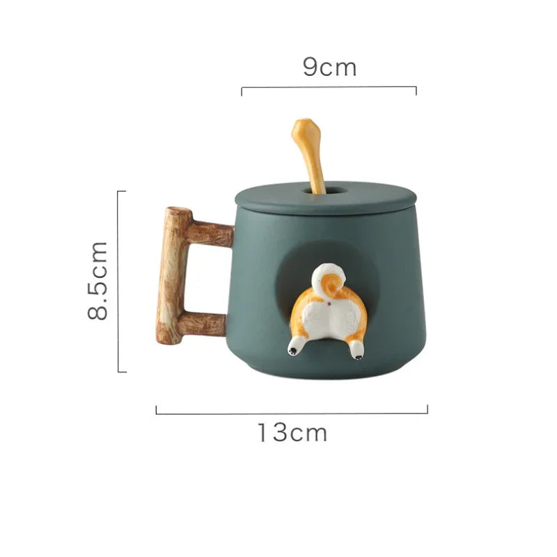 Cute 3D Shiba Inu Quality Mug