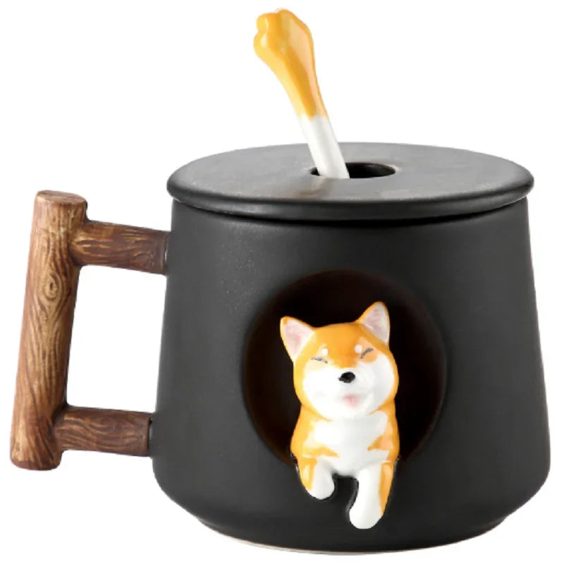 Cute 3D Shiba Inu Quality Mug