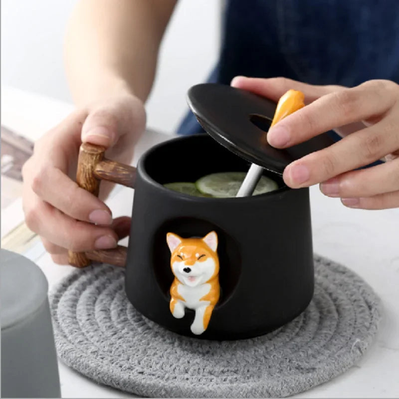 Cute 3D Shiba Inu Quality Mug